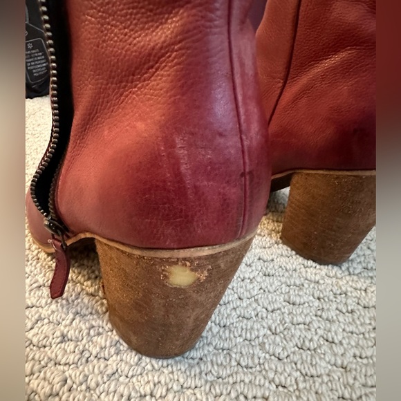 Fall themed Ombré Ankle booties - Picture 3 of 9